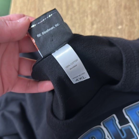 Harley Davidson Motorcycles graphic print skull riding bike lighting T shirt - Picture 4 of 5